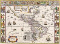 Historické mapy Severní a Jižní Ameriky
