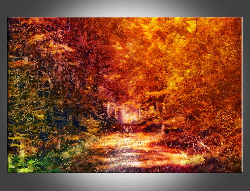 Podzim v lese 2 - upravená fotografie AK-ATELIER, spol. s r.o.